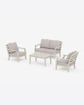 Savannah 4-Piece Deep Seating Set with Loveseat